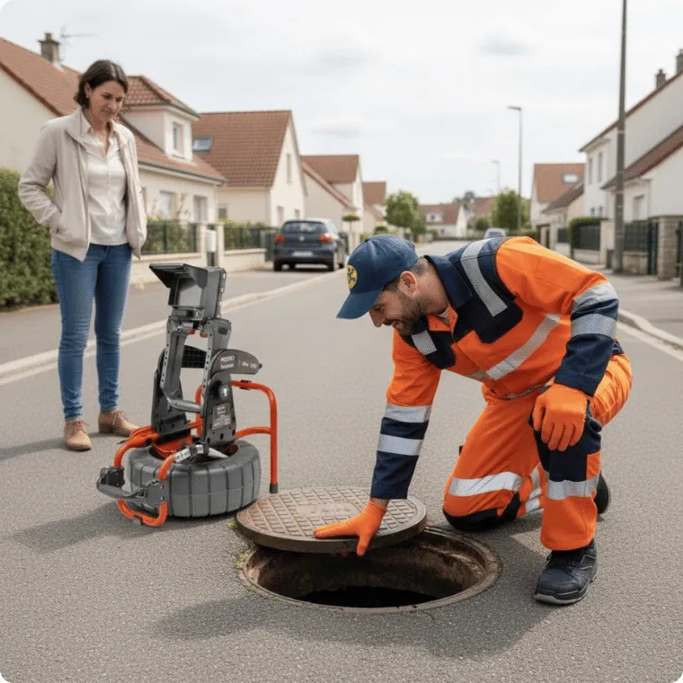 inspection canalisation par caméra