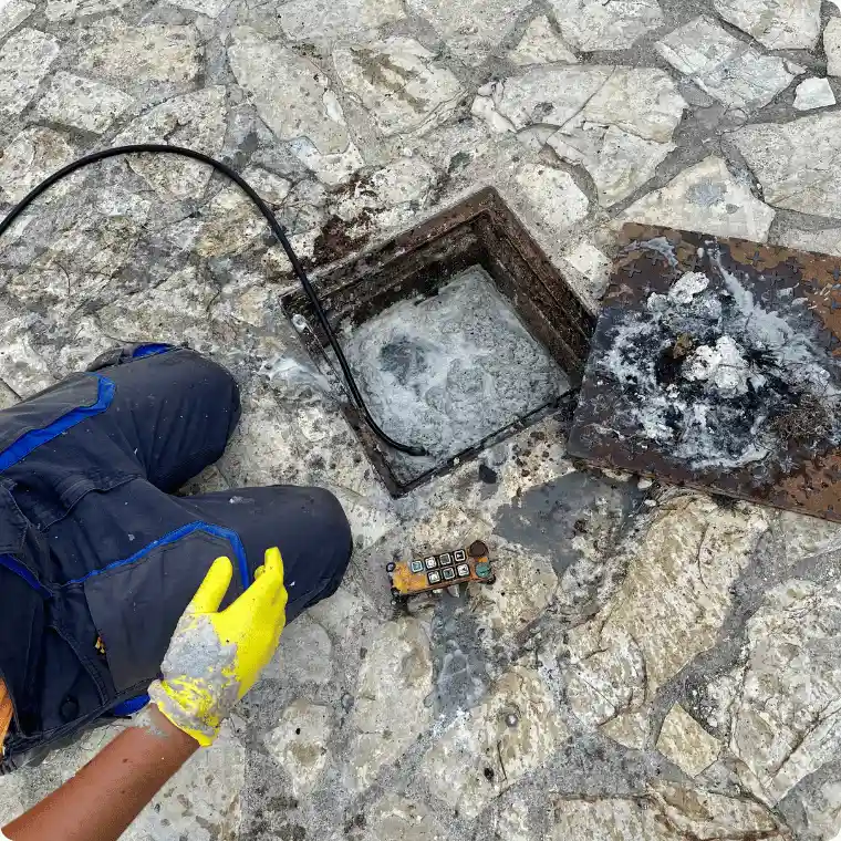 tout à l'égout bouché